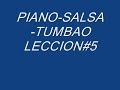 piano montuno tumbao