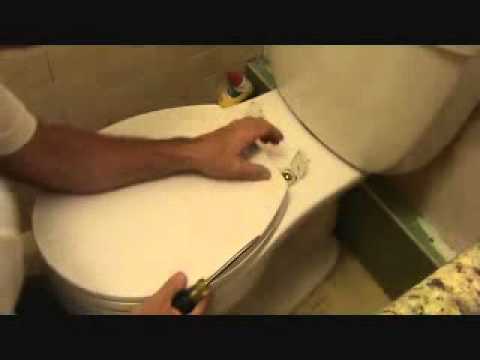 how to fasten down a toilet