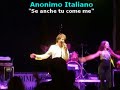 \"Se anche tu come me\"