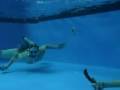 Underwater Hockey freestyle