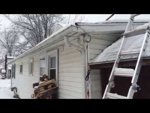 how to get rid ice dams