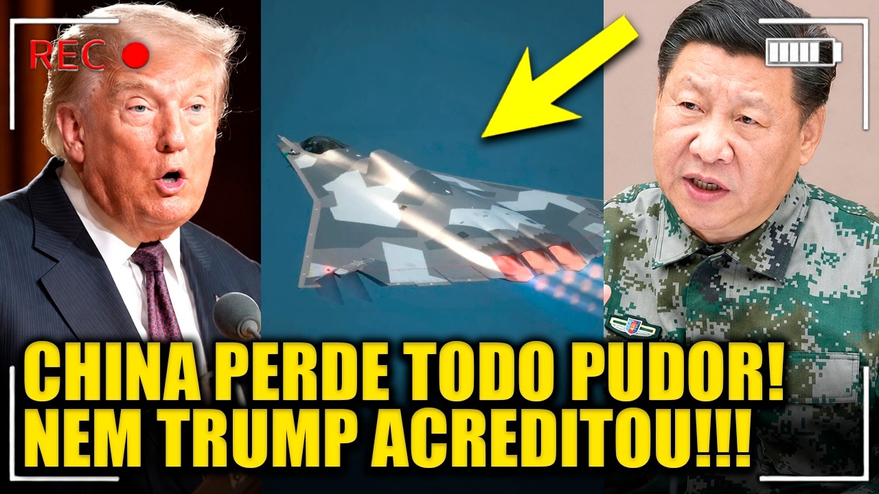 INFERNO SE ESPALHA após China revelar arma que nem TRUMP ACREDITOU