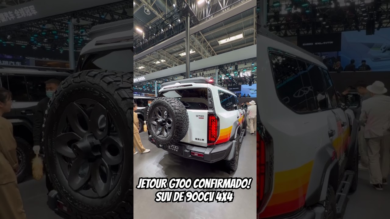 JETOUR G700 é um novo produto híbrido da marca .São 904cv e 115kgfm de torque com tração 4x4