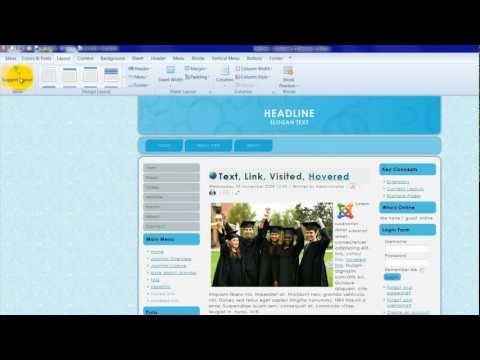 Artisteer Web design Software (Artisteer bang ci zatding)