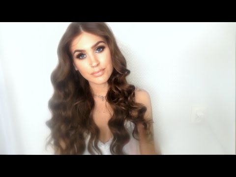 ♡ Heatless Hollywood inspired curls / waves| no heat hair tutorial ♡