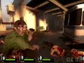 Shows ingame footage of Left 4 Dead 2 - fryingpan