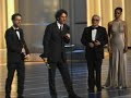 The Coen brothers winning an Oscar® for Best Directing