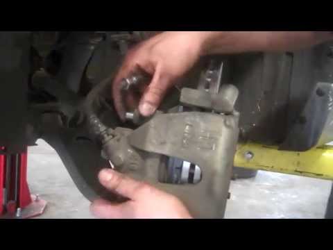 Front brake pad replacement 2005 Mazda 3  2.3L  Install Remove Replace