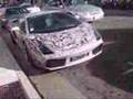 Sharpie Graffiti Gallardo in Beverly Hills, Rodeo Drive.