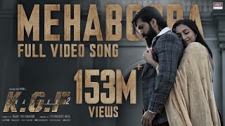 Mehabooba Video Song (Hindi)  KGF Chapter 2  Rocki