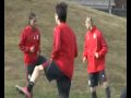 Liverpool FC train at Melwood ahead of Europa League dec...