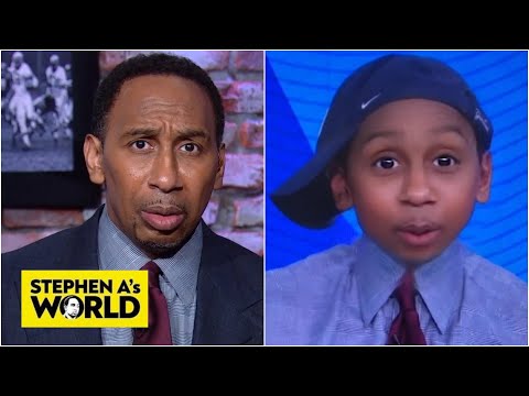 Baby Stephen A tries to take over Stephen A’s World