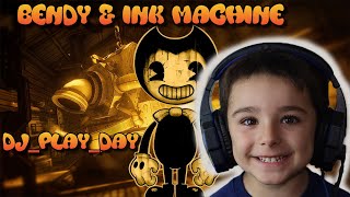 BENDY & INK MACHINE chapter 1|| DJ is SCARED!!!!!! || Dj_Play_Day