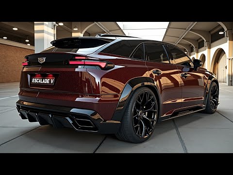 2025 Cadillac Escalade V - Một con thú sang trọng với những bản cập nhật mới táo bạo!