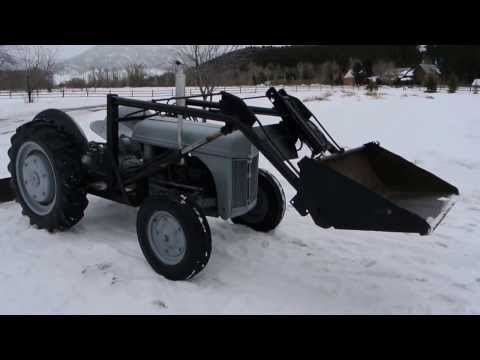 DIY Ford Tractor Front End Loader Details