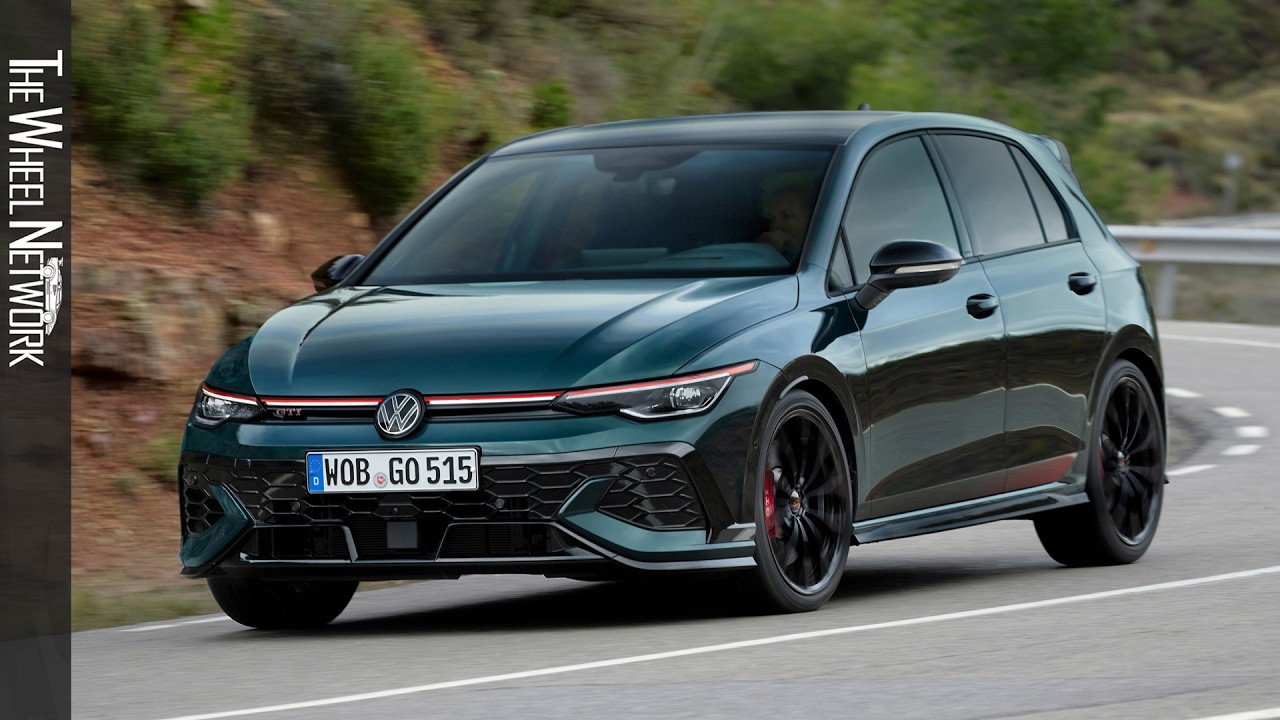 2026 Volkswagen Golf GTI Edition 50 | Dark Moss Green | Driving, Interior, Exterior