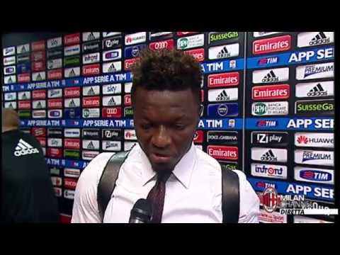 Muntari: ''Abbiamo i piedi per terra'' | AC Milan Official Muntari: ''Abbiamo i piedi per terra'' | AC Milan Official