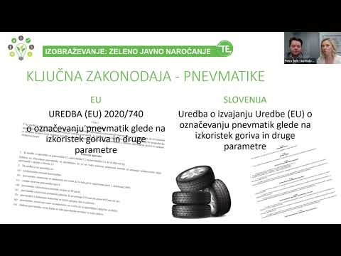 Zeleno javno naročanje pnevmatik