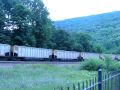 2 blue sd60i horse shoe