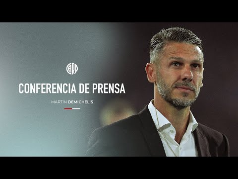 Martín Demichelis en conferencia de prensa | EN VIVO | River vs. Lanús