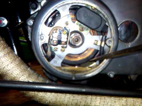 how to set xs650 timing