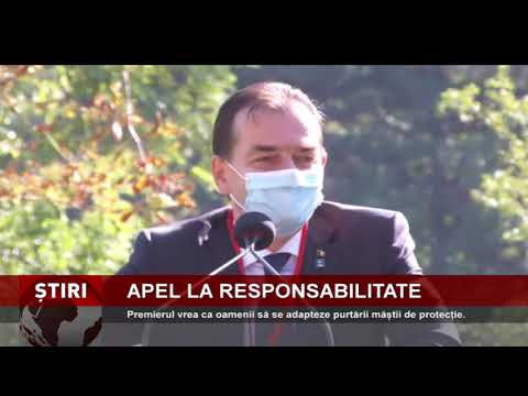 Ludovic Orban le cere românilor să se adapteze purtării măștii de protecție