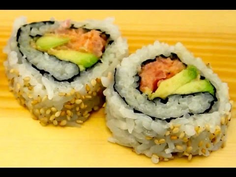 Sushi cu ton picant