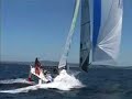 Peter Laureyssens full speed in his proto mini 6.5 (Ecover) Peter Laureyssens full speed in his proto mini 6.5 (Ecover)