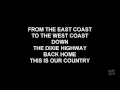 Our Country in the style of John Mellencamp