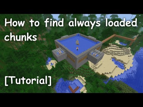 how to locate spawn chunks in minecraft