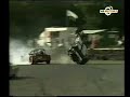 Caterham crash at Castle Combe