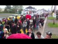 Manifestation contre la loi 78 à Bonaventure en Gaspésie