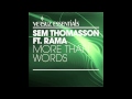Sem Thomasson Ft Rama - More Than Words
