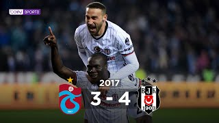Trabzonspor 3 - 4 Beşiktaş  Maç Özeti  2016/17