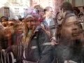 james brown wake in harlem; the fans lined up.