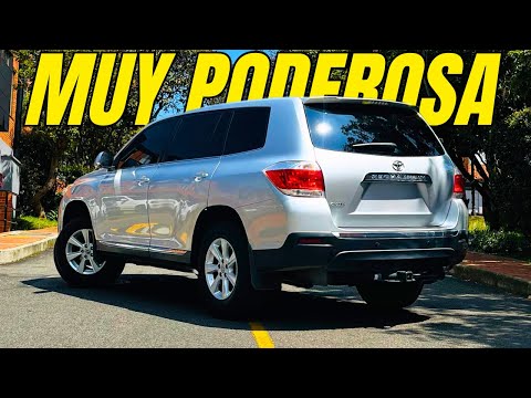 toyota highlander 4x4 es excelente pero nadie la compra  resea