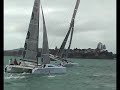 Multihulls Sailing on Auckland Harbour