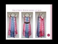 Click here to watch this video Tie Dye Umbrella Dresses