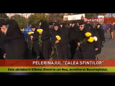 Pelerinajul „Calea Sfinților”, pe 25 octombrie