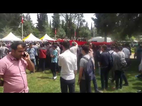 GAZİANTEP ŞEHİDİNE AĞLADI 