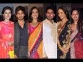 Abhishek Bachchan, Sajid Khan, Asin and Shahid Kapoor at Riteish-Genelia Sangeet Ceremony(6 days ago)