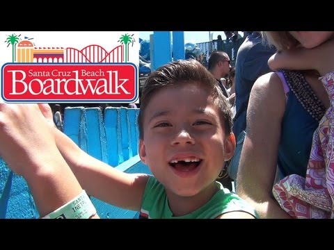 evantubehd's - For our last big excursion of the summer, we took a trip to Santa Cruz, CA to visit the Santa Cruz Beach Boardwalk. We had a good time riding the rides and p...