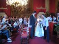 L'ingresso degli sposi