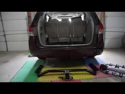 how to install hitch on honda odyssey