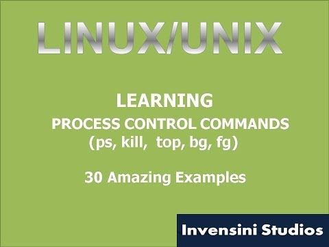 how to list processes in linux