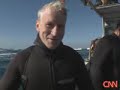 Anderson Cooper with sharks Anderson Cooper with sharks