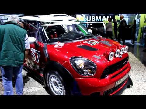 MINI Countryman WRC at 2010 Paris motor show – 1 [HD]