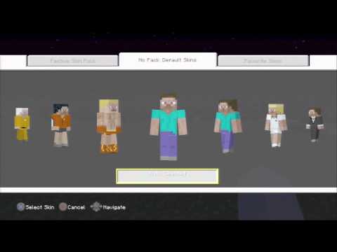 how to change a skin in minecraft xbox