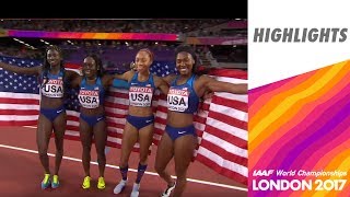 WCH 2017 London - 4X100m Women Final