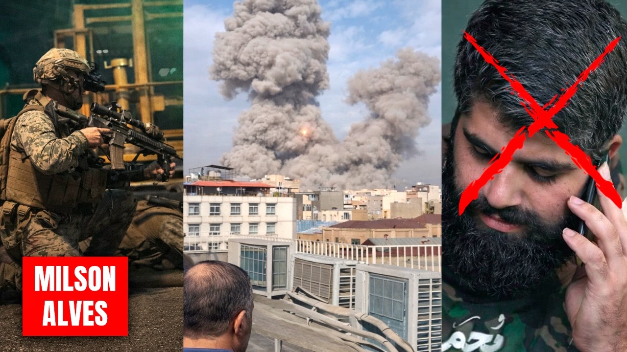 ÚLTIMAS: Chefes da Guarda caem no IRÃ, EUA treinam tropas de invasão